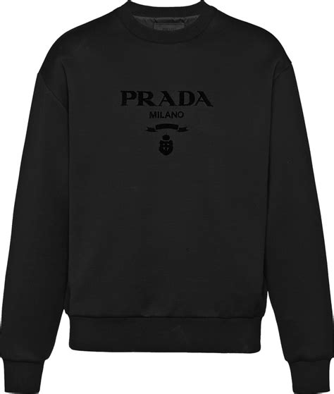 prada sweat shirt|Prada sweatshirt women's.